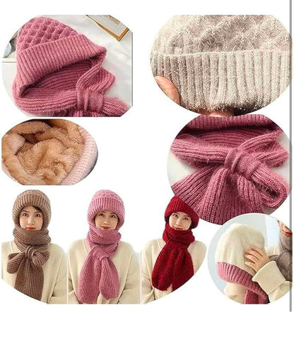Winter Cap Scarf