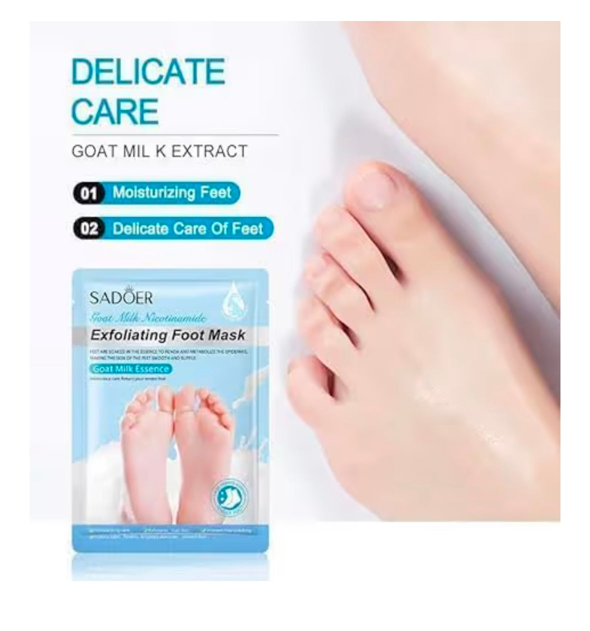 Goat Milk Foot Mask