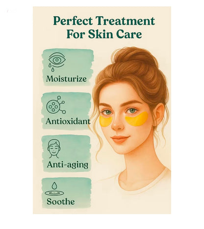 24K eye patches ( pack of 60 pcs)