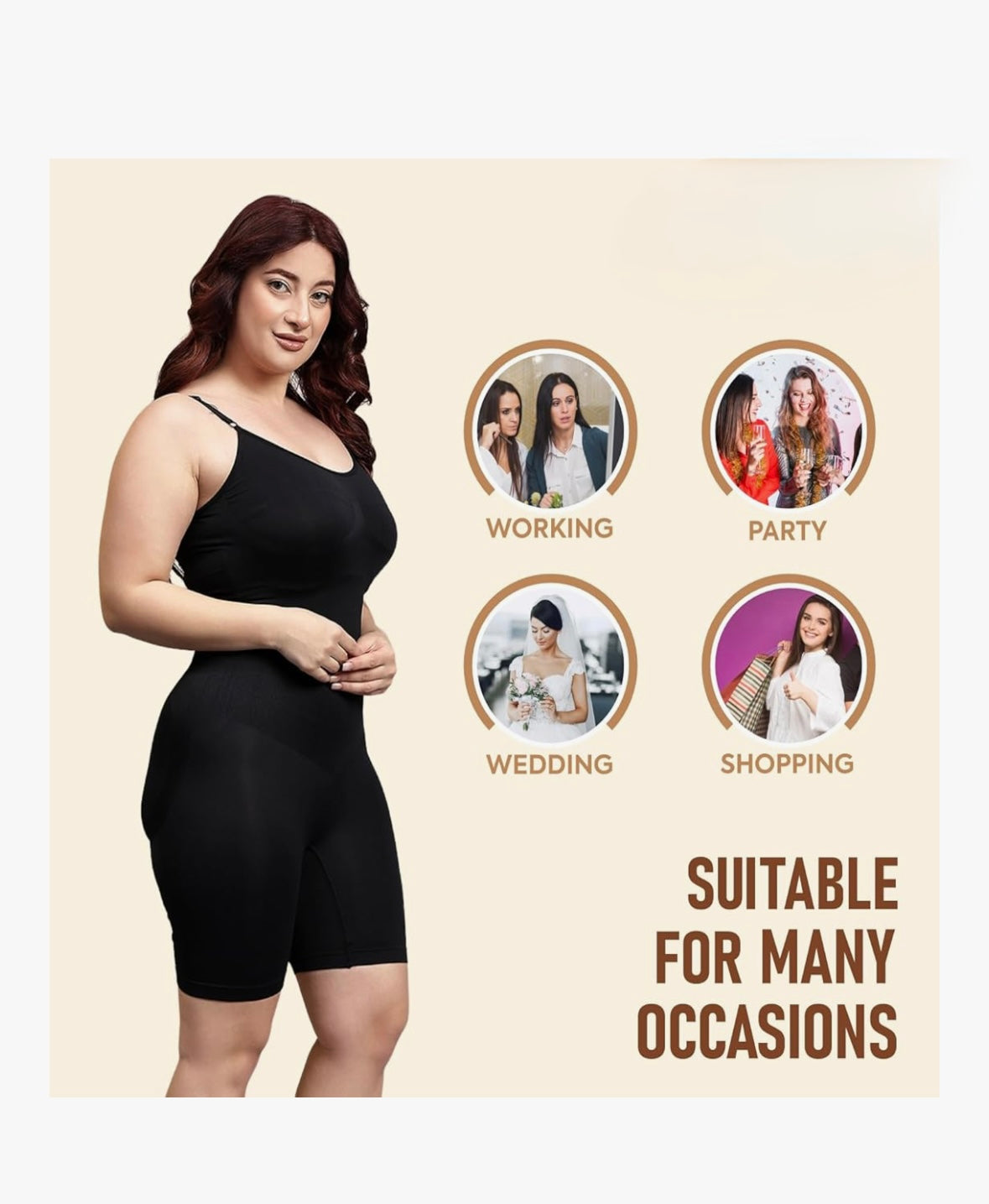 Mid Thigh Body Shapper